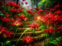 Пазл Сияющие лилии