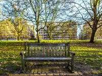 Пазл Скамейка