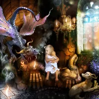 Пазл Сказка про дракона