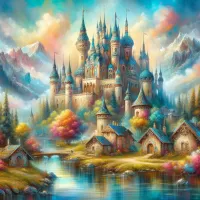 Пазл Сказочный замок