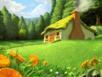Пазл Сказочный домик
