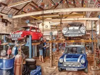 Пазл Автомастерская