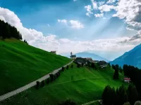 Пазл Склон горы 1