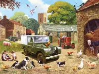 Пазл Скотный двор