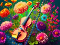 Пазл Скрипка