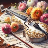 Пазл Скрипка