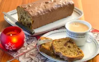 Пазл Сладкий кекс и кофе