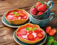 Пазл Сладкое с клубникой