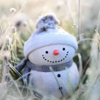 Пазл Снеговик