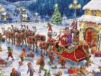 Пазл Собираем подарки