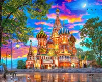 Пазл Собор Василия Блаженного