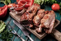 Пазл Сочный стейк