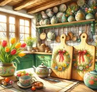 Пазл Солнечная кухня