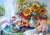 Пазл Солнечный натюрморт