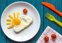 Пазл Солнце и облачко