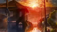 Пазл Солнце в переулке