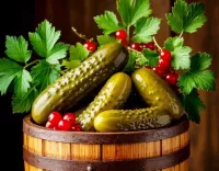 Пазл Солёные огурчики 