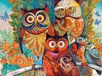 Пазл Совушки