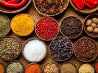 Пазл Специи на столе