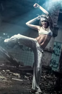 Пазл Спортивная девушка