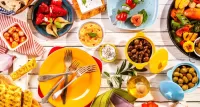 Пазл Средиземноморская кухня 