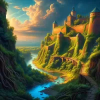 Пазл Старая крепость