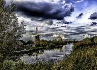 Пазл Старая мельница