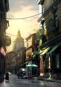 Пазл Старая улочка
