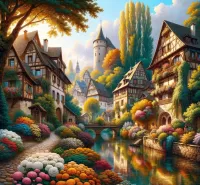Пазл Старая улочка