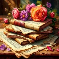 Пазл Старые книги