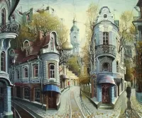 Пазл Старые улочки