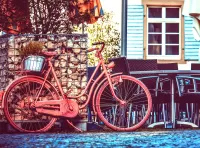 Пазл Старый велосипед