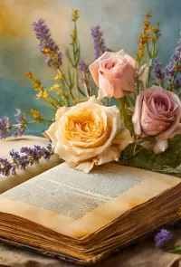 Пазл Старинная книга