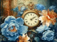 Пазл Старинные часы