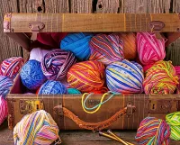 Пазл Старый чемодан