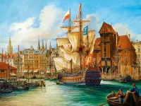 Пазл Старый Гданьск