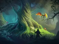 Пазл Старое дерево