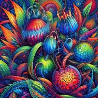 Пазл Странные растения