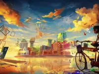 Пазл Странный мир