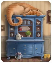 Пазл Страшный зверь