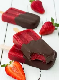 Пазл Клубничное мороженое