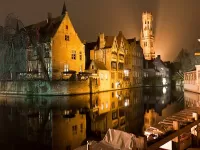 Пазл Сумерки в Брюгге