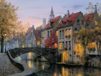 Пазл Сумерки в городе