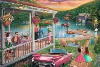 Пазл Summer at the Lake
