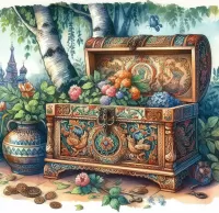 Пазл Сундук