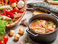 Пазл Суп из рыбы