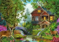 Пазл Surrounded by Nature