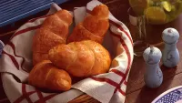 Пазл Свежие круассаны 