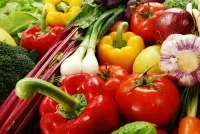Пазл Свежие овощи