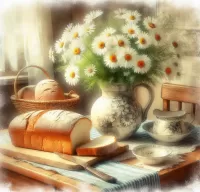 Пазл Свежий хлеб